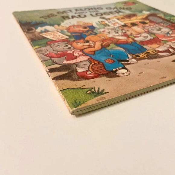 Vintage 1984 The Get Along Gang and  the Bad Loser Scholastic Book - Picture 6 of 16